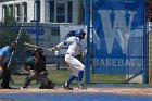 Baseball vs Babson  Wheaton College Baseball vs Babson during Championship game of the NEWMAC Championship hosted by Wheaton. - (Photo by Keith Nordstrom) : Wheaton, baseball, NEWMAC